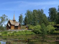 Maihaugen - die Stabkirche 