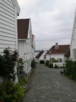 Die kleine Gassen von Gamle Stavanger 