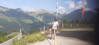 Begrüßung auf der Alm