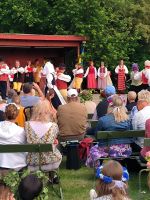 Midsommerfest in Skansen. Stockholm©Heike  