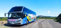 260 Borders, Unser Reisebus am Scott´s View
