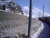 Ausblicke aus dem Bernina-Express