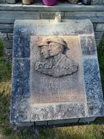 Zermatt -Bergsteigerfriedhof- Gedenken an Vater u. Sohn