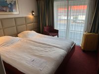 Außenkabine mit Balkon auf der MS Dutch Grace