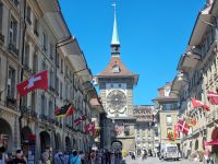 Bern - Altstadt (Zytglogge = Zeitglockenturm)