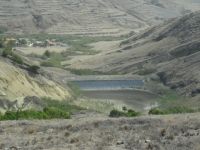 ausgetrockneter Stausee auf Porto Santo