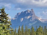 Castle Mountain in Banff National Park