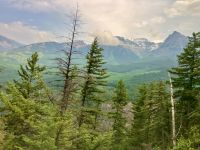 Kuestenberge von BC auf der Duffey Lake Road