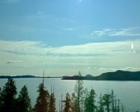 Kennedy Lake auf dem Weg nach Tofino