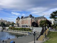 Das imposante Empress Hotel in Victoria