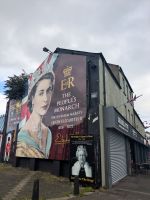 Mural Queen Elizabeth II's Platinum Jubilee