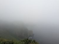 Portaneevy Viewpoint im Nebel