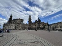 Panorama mit Schloss und Hofkirche