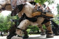 der Elefant in Nantes bei den Machines de l'Ile