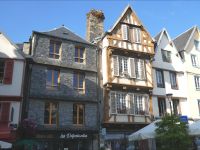 alte Hausfassaden in Morlaix