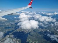 Anflug auf Stockholm...