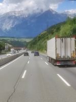 Rückweg Autobahn 