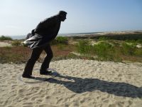 Litauen, Nida, Kurische Nehrung, Parnidis-Düne mit 