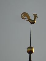 Riga, Hahn auf dem Turm des Domes