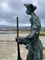 Spanien, A Coruña, Herkulesturm & der müde Soldat