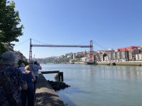 Spanien, Getxo, Puente Viscaya