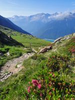 Blick auf Vernagt Stausee