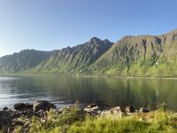 Ausflug auf der Insel Senja - Ersfjord Beach
