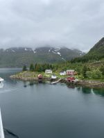 Wir durchfahren die Meeresenge Raftsundet 