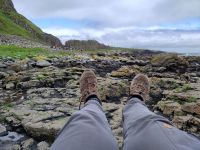 gemütlicher Platz am Giant's Causeway