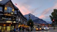 Abendspaziergang in Banff 