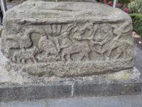 Zentauren auf der Basis des Hochkreuzes von Kells 