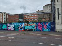 Graffiti-Projekt einer Schule 