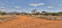 282 rote Erde in Tsavo West