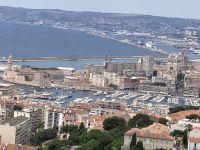 Provence intensive vom 21.-28.6.25: Blick von der Kathedrale über Marseille