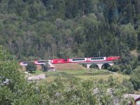113 Fahrt mit der Gondelbahn von der Fiescheralp nach Fiesch - Glacier Express