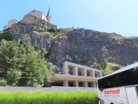 130 Raron Burgkirche und Felsenkirche