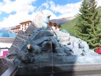 199 Zermatt - Murmeltier-Brunnen