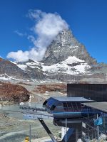 242 Zermatt - Station Trockener Steg - Blick zum Matterhorn -