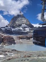 292 Zermatt - auf dem Kleinen Matterhorn - Trockener Steg