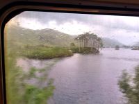 Blick zur Insel im Loch Eilt