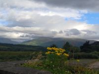 Ben Navis in den Wolken 