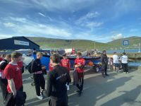 Faröer - Ruderregatta Hafen Sørvágur