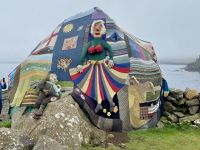 Faröer - Sandur Strickfelsen