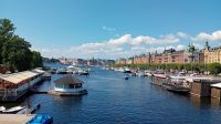 Blick auf Stockholm Strandvägen