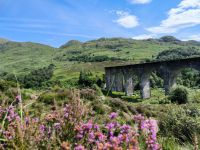 Blick zum Glenfinnan Viadukt