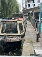 Narrowboat in Camden