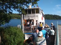 Das Schiff Drottningholm