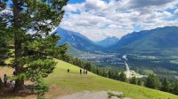 Blick auf Banff