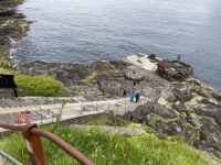 Faröer - Mikladalur Robbenfrau