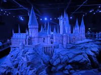 Hogwarts at night